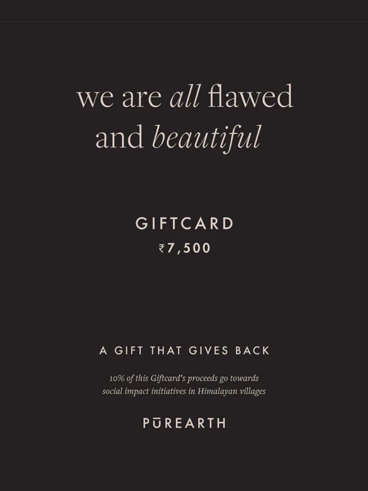 Purearth Giftcard