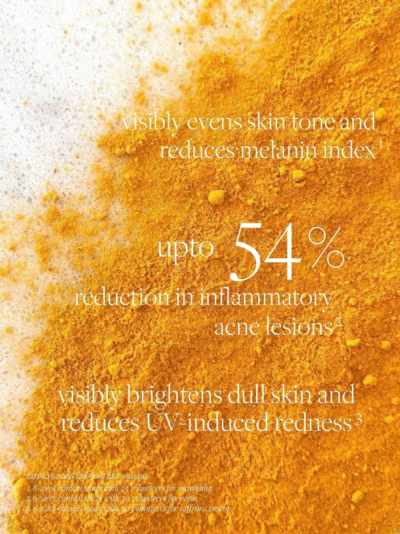 Turmeric Sand Exfoliant Face Masque - Customizable Ayurvedic Glow