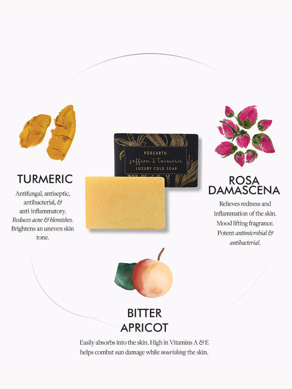 Turmeric & Saffron Luxury Cold Soap
