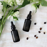uv sun damage. hyperpigmentation. uneven skin tone. Wild Himalayan rosehip seeds are super critically extracted into this award-winning, singular treatment oil. Replete with essential fatty acids, provitamin A (retinol), E, and powerful antioxidants, this is a remarkable oil with superlativeresults for photo-aging, dark spots, and pigmentation. A rich ruby-hued oil with the ability to diminish scars and restore elasticity and suppleness to the skin.