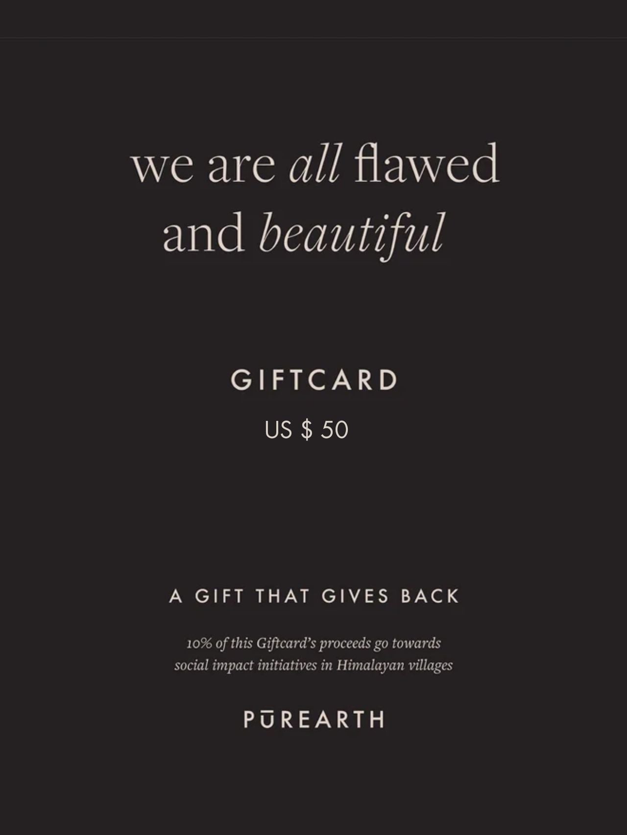 Purearth Giftcard