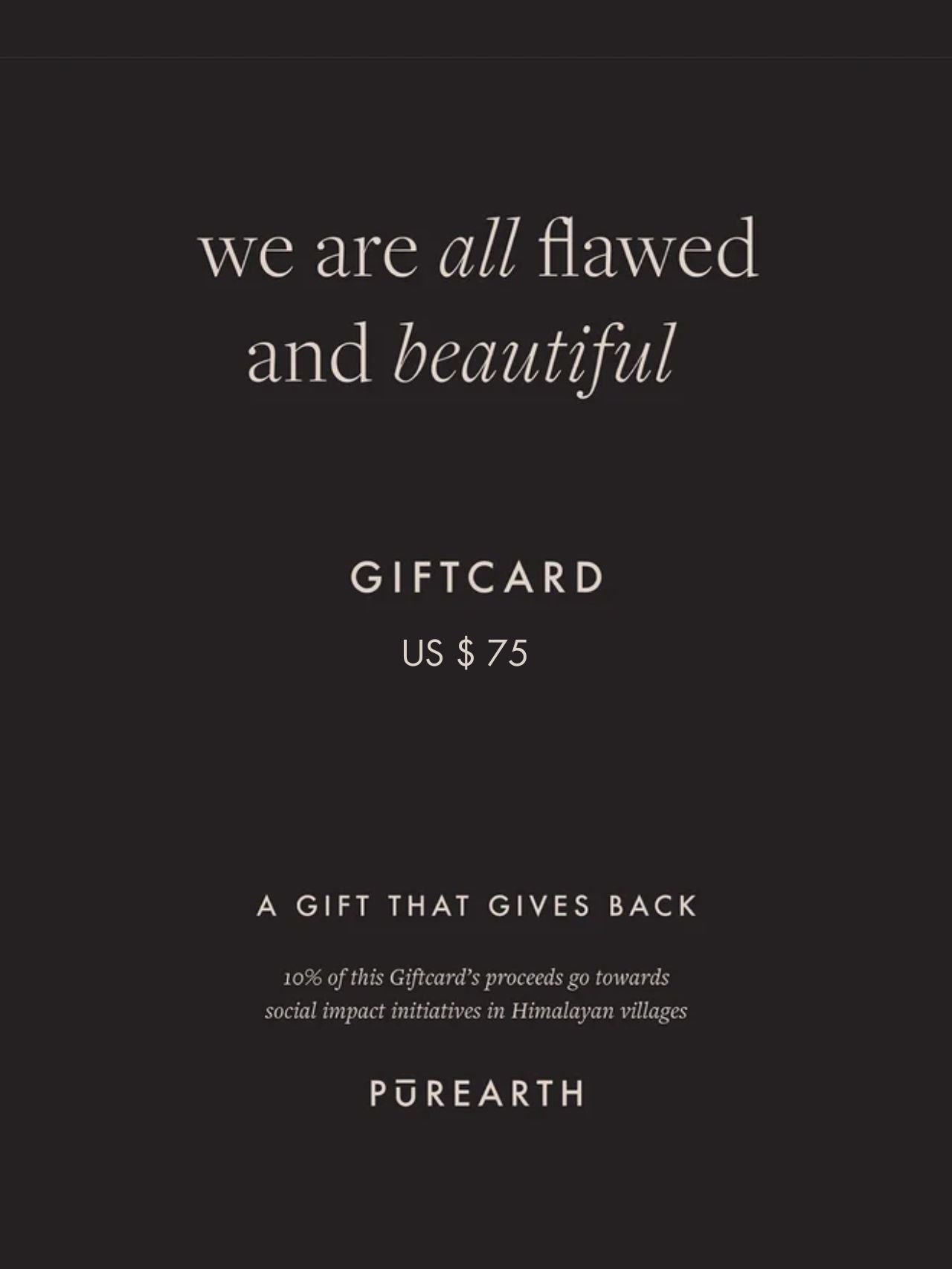 Purearth Giftcard