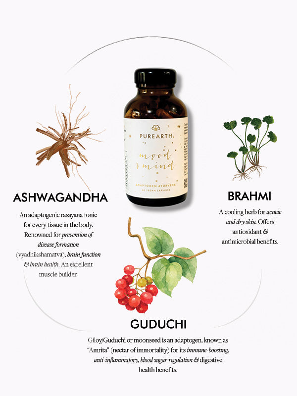 Mood & Mind Ayurvedic Supplement